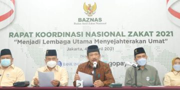Rakornas Dorong Penguatan BAZNAS Sebagai Pengelola Zakat Nasional