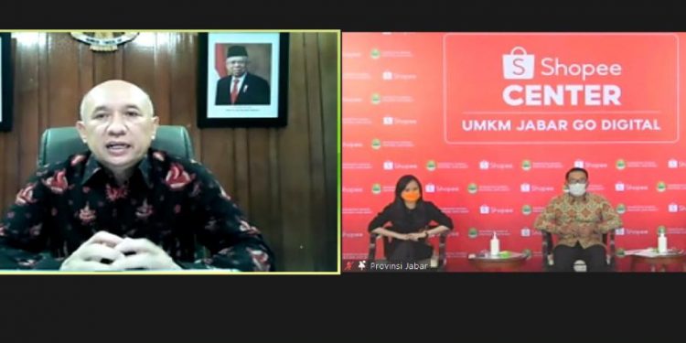 Shopee Center-UMKM Jabar Go Digital Diresmikan