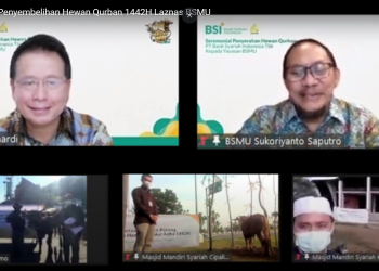 BSI Salurkan Lebih Dari 3.000 Hewan Kurban