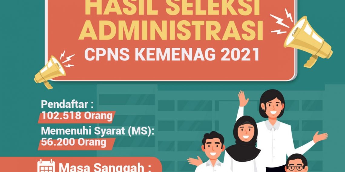 Kemenag Umumkan Hasil Seleksi Administrasi CASN, Masa Sanggah 5-8 Agustus