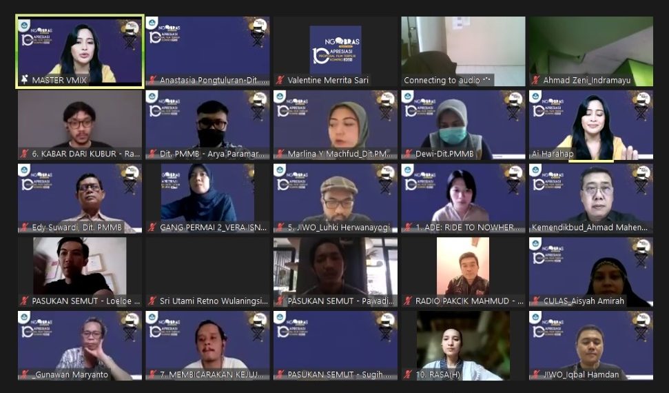 Kemendikbudristek Siap Produksi 10 Pemenang Proposal Film Pendek Kompro Film 2021