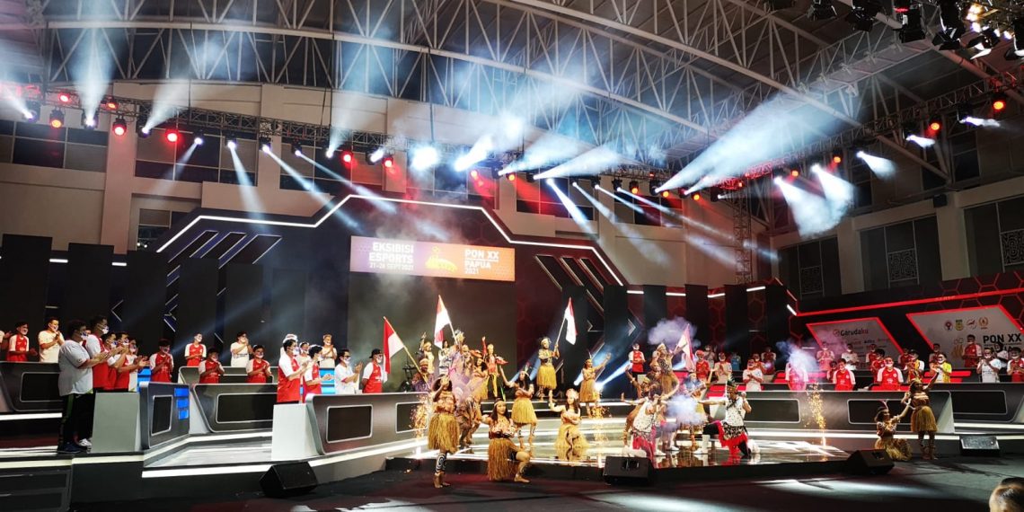 Opening Ceremomy Esports PON XX Papua 2021 Tawarkan Nilai Ekonomi Fantastis