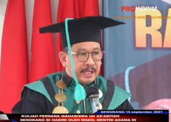 Wamenag: Mahasiswa Harus Jadi Katalisator dan Dinamisator Moderasi Beragama