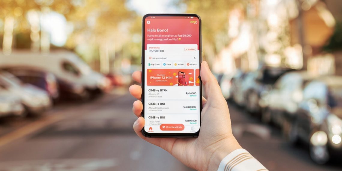 Transaksi Melalui Platform Flip Capai Lebih Dari 2 Triliun Setiap Bulan