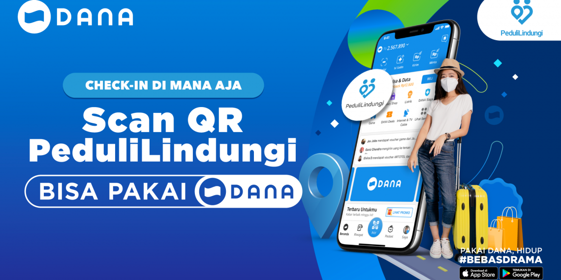 PeduliLindungi Kini Hadir di Dompet Digital DANA