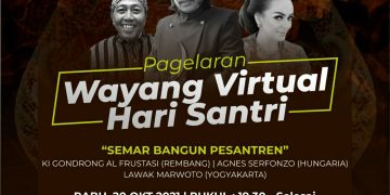 Hari Santri 2021, Kemenag Gelar Wayang Virtual ‘Semar Bangun Pesantren’