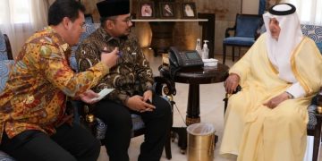 Menag-Gubernur Mekah Bahas Kebijakan Penyiapan Jemaah Umrah Indonesia