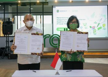 KemenKopUKM Jalin Kerjasama Dengan Grab Perkuat Kebangkitan UMKM