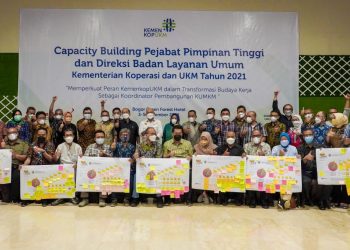 KemenKopUKM Lakukan Capacity Building Bagi Pejabat Pimpinan Tinggi dan Direksi BLU