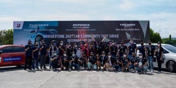Gandeng Komunitas Mobil Honda Jazz, Bridgestone adakan 2021 Car Community Test Drive