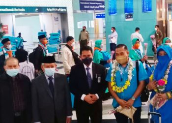 Jamaah Umrah Perdana RI Pasca Pandemi Tiba di Arab Saudi