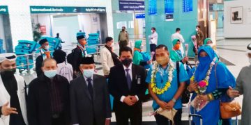 Jamaah Umrah Perdana RI Pasca Pandemi Tiba di Arab Saudi