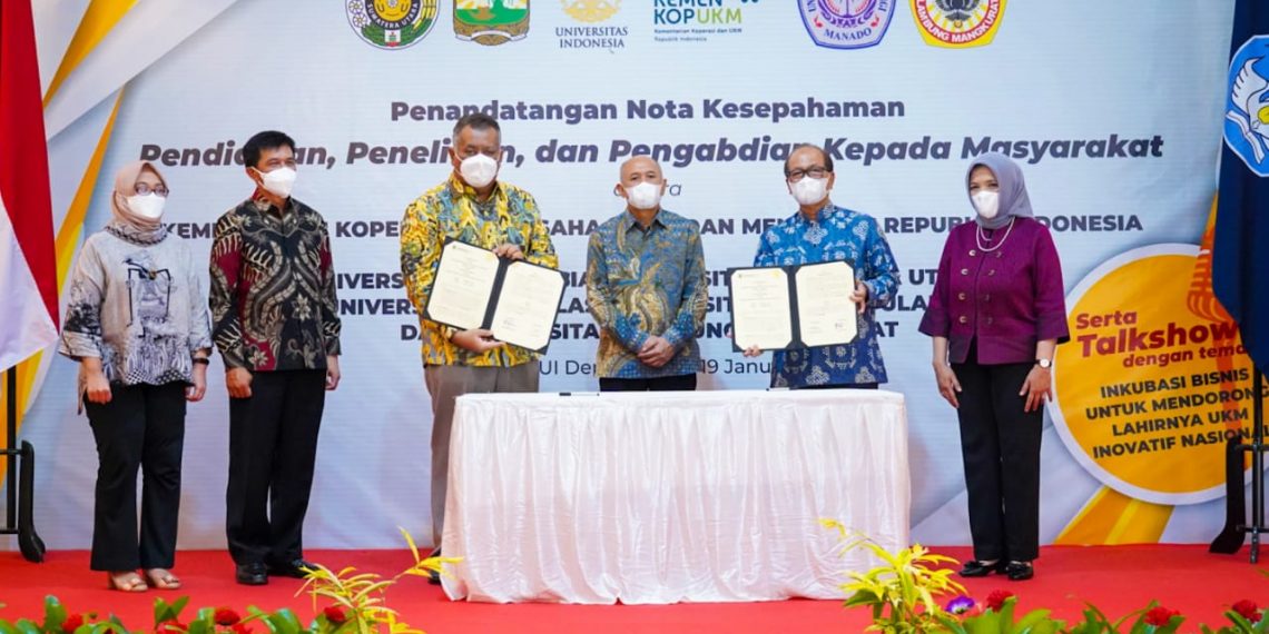 KemenKopUKM Gandeng 5 Perguruan Tinggi Guna Cetak Entrepreneur Baru