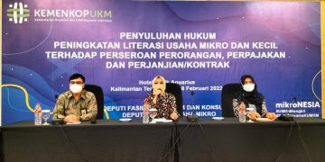 KemenKopUKM Gelar Penyuluhan Guna Tingkatkan Literasi Hukum Perjanjian Kerjasama Bagi UMKM