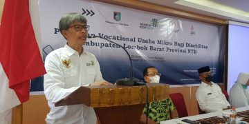 KemenkopUKM Gelar Pelatihan Vocational Bagi Penyandang Disabilitas Di NTB