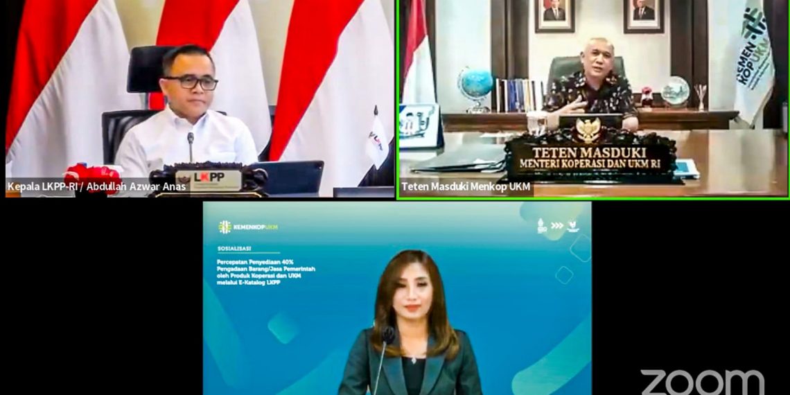 UMKM Ditargetkan Raih 90% Pengadaan Barang atau Jasa Pemerintah