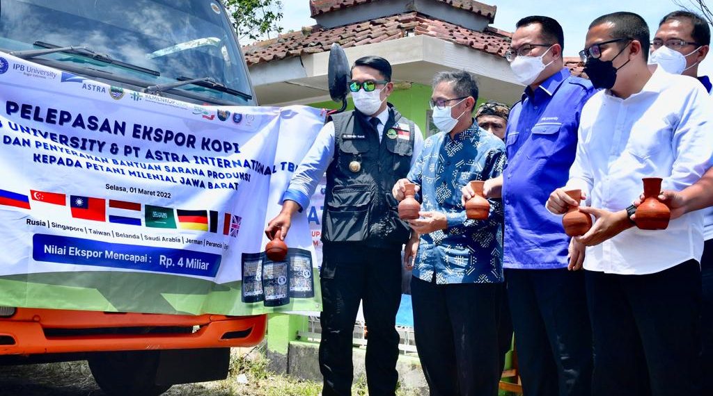 Koperasi Produsen Di Garut Lepas Ekspor Kopi Ke Belanda