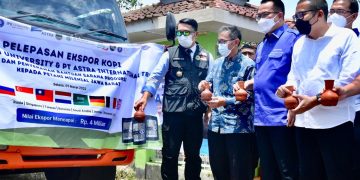 Koperasi Produsen Di Garut Lepas Ekspor Kopi Ke Belanda