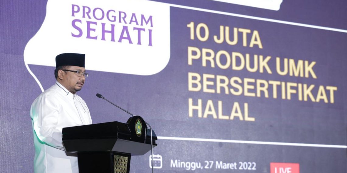 Menag Launching Program 10 Juta Produk Bersertifikat Halal