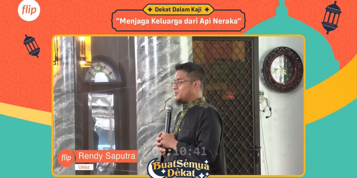 Flip Ajak Masyarakat Berbagi dan Silaturahmi dengan Sesama