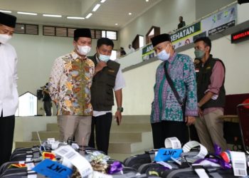 Jemaah Haji Kloter Pertama Embarkasi Jakarta Mulai Masuk Asrama