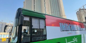 Bus Shalawat dan Petugas Siap Layani Jemaah di Makkah