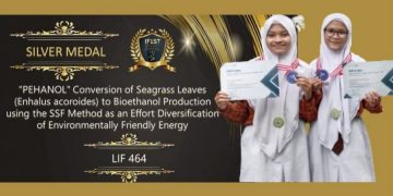 Riset Bioetanol Ramah Lingkungan MAN 1 Kudus Diganjar Silver Medal IFEST2 2022