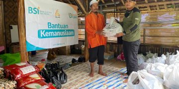 BSI dan Laznas BSM Umat Salurkan Bantuan Ke Dua Lokasi Longsor di Bogor