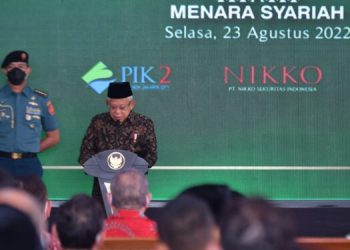 Wapres Harapkan Menara Syariah Jadi Pusat Keuangan Syariah Terbesar di Asia Tenggara