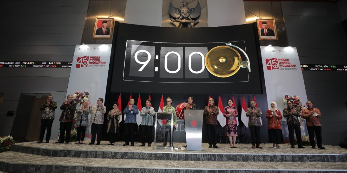 Peringatan 45 Tahun Diaktifkannya Kembali Pasar Modal Indonesia Digelar