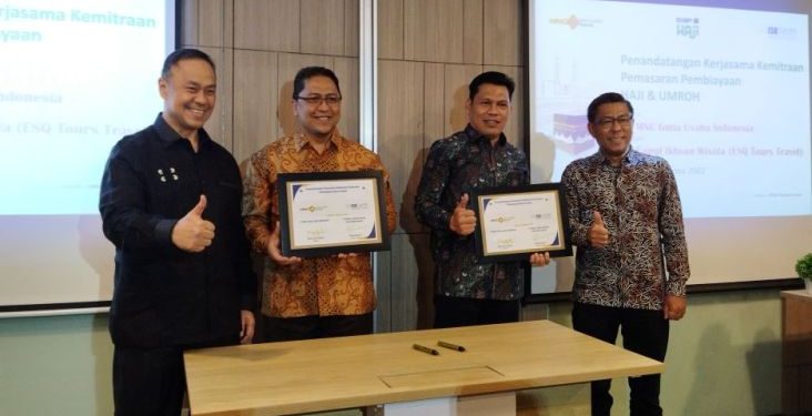 MNC Guna Usaha Indonesia Syariah dan ESQ Group Bidik Pertumbuhan Pembiayaan Umrah dan Haji Khusus
