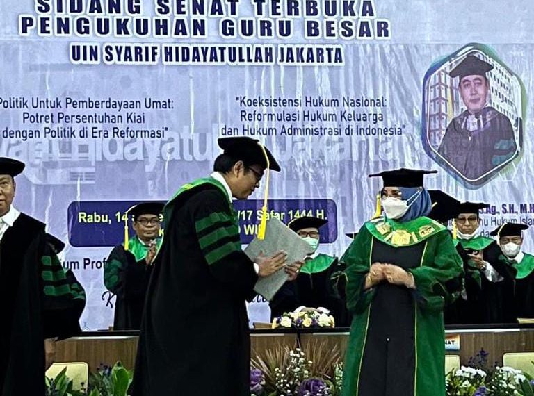 Profesor Tholabi Gulirkan Koeksistensi Hukum Nasional Atasi Sengakrut Hukum di Indonesia