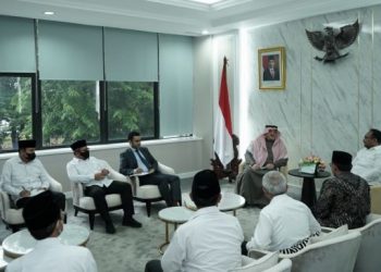 Menag Yaqut-Dubes Saudi Bahas Kunjungan Menteri Haji dan Umrah ke Indonesia