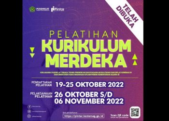 Kemenag Buka Pelatihan Kurikulum Merdeka untuk Guru Madrasah