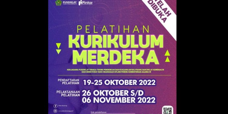Kemenag Buka Pelatihan Kurikulum Merdeka untuk Guru Madrasah