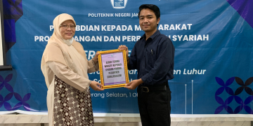 PNJ Resmi Serahkan Website Koperasi Pesantren Luhur Sabilussalam