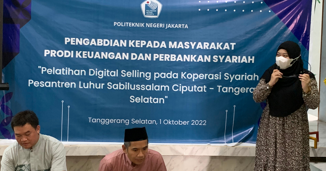 PNJ Beri Pelatihan Kepada Pengurus Koperasi Sabilussalam Tentang Digital Selling