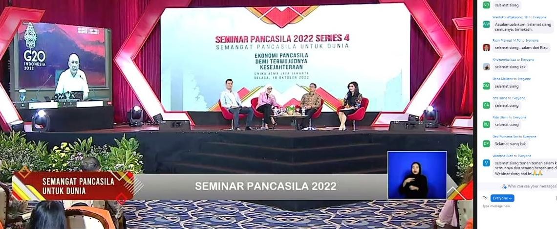 Pemerintah Implementasikan Nilai-Nilai Pancasila Guna Wujudkan UMKM Tangguh