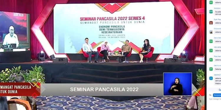 Pemerintah Implementasikan Nilai-Nilai Pancasila Guna Wujudkan UMKM Tangguh