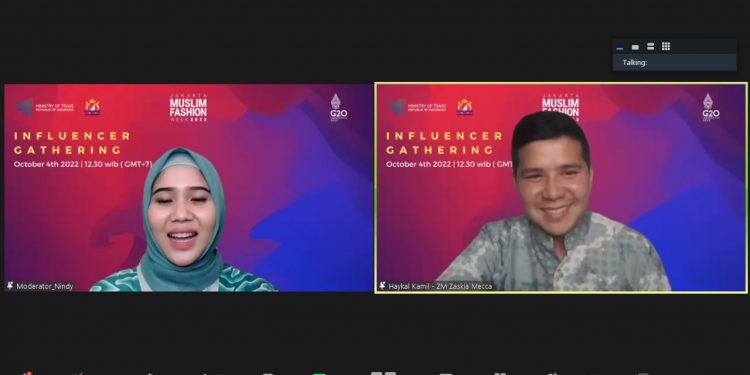 Gaungkan JMFW 2023, Kemendag Gelar Influencer dan Media Gathering