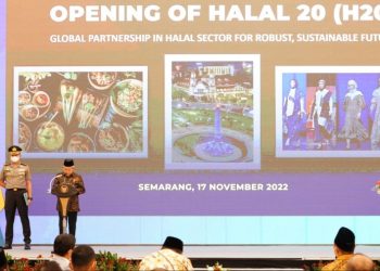 Wapres Ma’ruf Amin Buka Forum Halal 20
