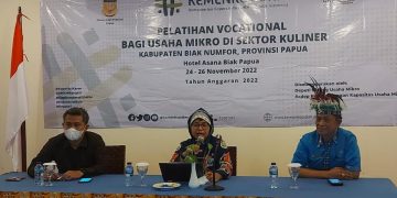 KemenKopUKM Gelar Pelatihan Kreativitas dan Inovasi Bagi Pelaku Usaha Mikro Kuliner Berbasis Sumber Daya Laut