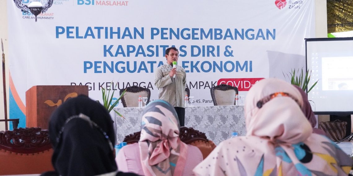 BSI Maslahat Bersama BSI Hadirkan Pelatihan dan Penguatan Ekonomi Keluarga Terdampak COVID-19 di Bogor