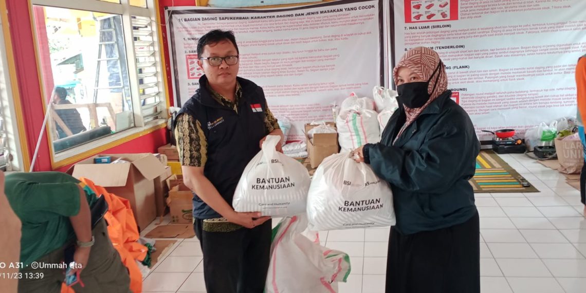 Peduli Cianjur, BSI dan BSI Maslahat Kirimkan Tim Rescue & Bantuan Logistik