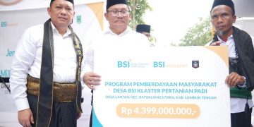 BSI Maslahat dan BSI Resmikan Desa Binaan BSI di Lombok Tengah