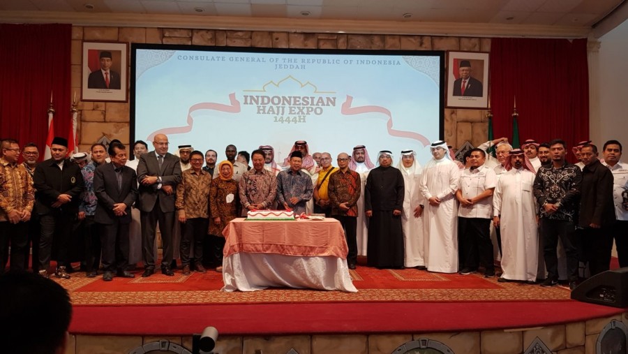 Perkuat Ekosistem Ekonomi Haji, Ditjen PHU dan KJRI Jeddah Gelar Indonesian Hajj Expo 2023