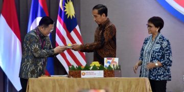 HUT Ke-56 ASEAN, Jokowi Ingatkan Tekad Wujudkan Kawasan Damai dan Sejahtera
