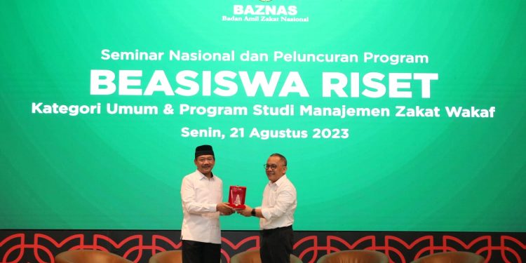 Buka Beasiswa Riset 2023, Upaya Baznas Perkaya Literasi Pengelolaan Zakat