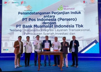 Pos Indonesia – Bank Muamalat jalin Kerja Sama Strategis