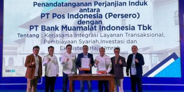 Pos Indonesia – Bank Muamalat jalin Kerja Sama Strategis